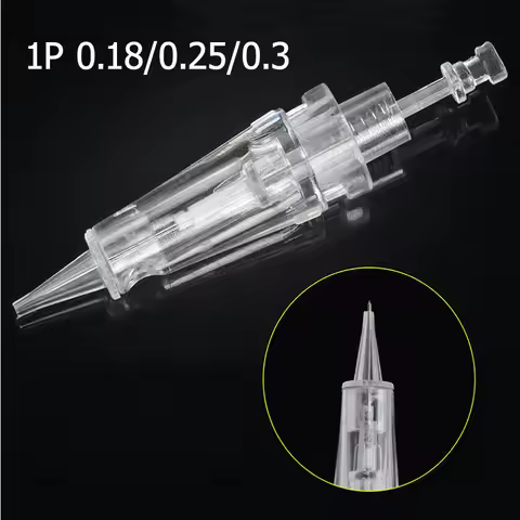 10pcs/50pcs Disposable Sterilized Eyebrow lip Permanent Makeup Needle Cartridge Eyebrow Tattoo Needl