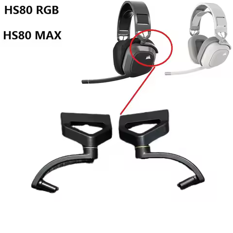 Original spare part for Corsair HS80 RGB/HS80 MAX wireless headphones replacement repair hinge swive