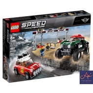 Lego 75894 Speed Champions 1967 Mini Cooper S Rally and 2018 Mini Works Buggy