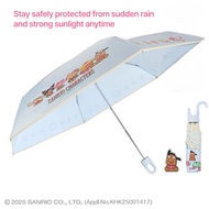 [K-Culture] Ultra Light UV Umbrella Sky Blue (Tanning Pochako), Ivory (Tanning Hello Kitty)