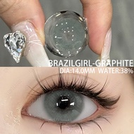 (COD)LensFine คอนแทคเลนส์สีฟ้าสับสนยอดนิยมในยุโรปและอเมริกา เลนส์ธรรมชาติและอ่อนนุ่ม 14.0 มม. ใช้ได้