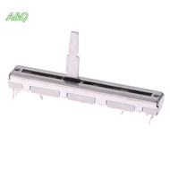 AQ 1Pc For 60mm DJM 350 400 600 700 800 Push Fader Straight Slide Potentiometer DJ Mixer Stereo Fade
