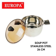 PANCI EUROPA Soup Pot Steamer 1 Susun Panci Sup Stainless