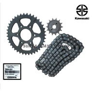 KAWASAKI Gearset Girset Chainkit Gear Gir Set Chain Bajaj Pulsar 200ns 200 Ns Original 99996-E001