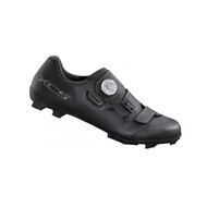 SHIMANO XC502E (MTB) BLACK CYCLING SHOES 2022 - WIDE VERSION