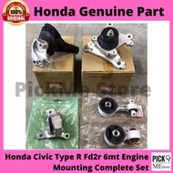 Honda Genuine Civic Type R Fd2r 6mt Engine Mounting Complete Set