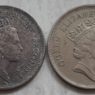 KOIN HONGKONG 1 DOLLAR 1988 & 1989 - MC11.
