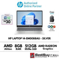 HP Laptop 14-EM0088AU / 15-FC0420AU/15-FC0421AU - Gold/Silver (AMD Athlon /8GB/512GB SSD) 15-FC0105A