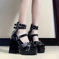 Lady Mary Jane Punk Style Gothic High Heel Shoes