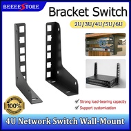 1U/2U/3U/4U/5U/6U Rack Wall Mount Bracket Switch Fixed  for DVR Switch  Distribution boxes, optical 