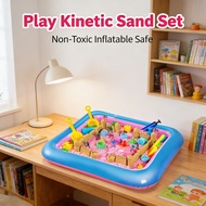 Safe Inflatable Cushion Play Kids Non-Toxic Set 51 Space Sand