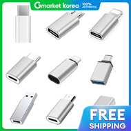 OMT | Metal Conversion Adapter C-Type 5-Pin 8-Pin USB 3.0 Otg Galaxy iPhone Odm-Gender01