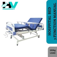 Hospital Bed 3 Function Automatic High Quality Next Day Delivery [Katil Hospital Auto]