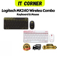 Logitech Wireless Combo MK240 Radio Transfer, PC / Mac, Keyboard
