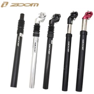 ZOOM Shock Absober Seatpost 25.4/27.2/28.6/30.9/31.6x350mm Damping MTB Bike Hydraulic Suspension Bik