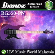 Ibanez RG550 Genesis Collection Basswood Body Electric Guitar Genesis - Purple Neon (RG 550)