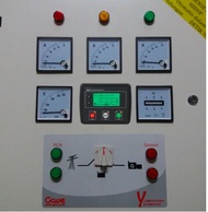 PROMO- PANEL GENSET ATS AMF 33 KVA 3PHASE DSE 4520 WITH METERING-Stellar Space Store