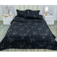 Inner Duvet Cover with Zipper, Poly Cotton Fabric, Pillowcase Not Included, All Sizes, Zodiac Patter