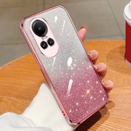 For OPPO Reno 10 5G Case Shockproof TPU Electroplated Glitter Phone Casing For OPPO Reno 10 5G Back Cover