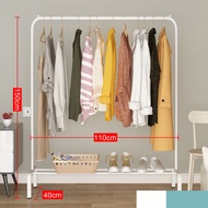 Inaso Rak Gantungan Baju Besi Stand Hanger Display Butik Rak Gantung Jemuran Pakaian Topi Tas Portab
