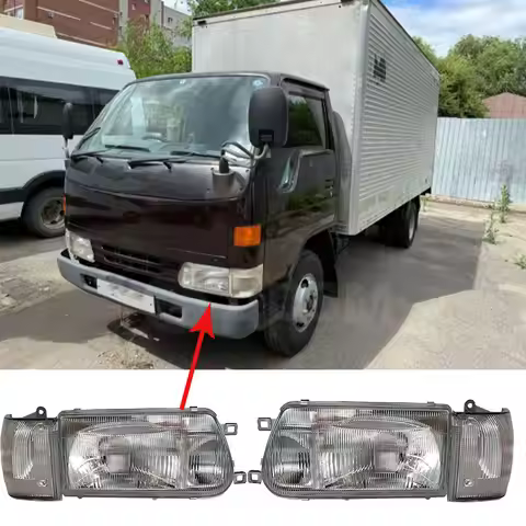 Car Headlight For Toyota Dyna Hiace ToyoAce 1994 to 1999 BU102 BU100 BU101 BU102 BU105 BU107 BU11 BU