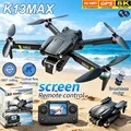 K13 Max Drone 8K Dual HD Camera 1000M Long Distance 5G Anti-interference Foldable Quadcopter Profess