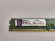 金士頓 Kingston DDR3-8GB KVR16N11/8 1.5V 桌機終保雙面記憶體(窄版)