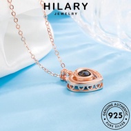 HILARY JEWELRY Chain Korean Perempuan Perak Necklace Sterling 純銀項鏈 Women Gold Accessories Original Silver Rantai Pendant For Leher 925 N230