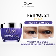 [East Malaysia] Olay Regenerist Retinol24 Max Anti Aging Night Moisturiser 50 g Skincare
