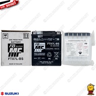 แบตเตอรี่ FTX7L-BS 12V6AH BATTERY ASSY แท้ Suzuki Address 110