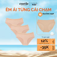 [COMBO 3 QUẦN LÓT NỮ SIÊU TIẾT KIỆM] Corèle vải sợi tre cạp vừa chuẩn an toàn quốc tế OEKO-TEX từ Co
