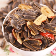 500g Caramel Flavored Sunflower Seeds, Walnuts, Red Apple, Coconut, New Date