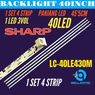 SHARP 40INCH LED TV BACKLIGHT LC-40LE430M 40 INCH LED TV BACKLIGHT