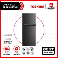 TOSHIBA 400L 2-Door Inverter Refrigerator Firdge GR-RT468WE-PMY(06) Peti Sejuk Peti Ais