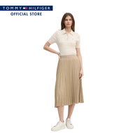 Tommy Hilfiger เสื้อสเวตเตอร์ ผู้หญิง รุ่น WW0WW45210 0F5 - สีเบจ