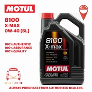 MOTUL 8100 X-MAX 0W40 ENGINE OIL (5L)