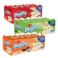 (ยกลัง12กล่อง) Peppie เป็ปพาย เลเยอร์เค้ก 24 ชิ้น ริชชี่ Richy White Choc pie