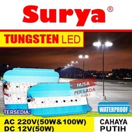 CAHAYA Solar LED Street Light Tungsten DC 50W CDL White Light