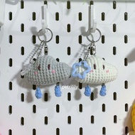 GANTUNGAN [petrilily] cloud raindrops keychain | Cloud keychain