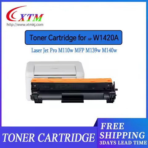 1K W1420A W1410A 142A 141A for HP Laserjet MFP Series M139w M140 M140w M110 M110w Printer refill las
