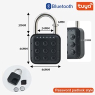 {dfhfht} Tuya Bluetooth Smart Biometric Fingerprint Door Lock Keyless Quick Unlock Anti Theft Padloc