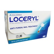 [SG INSTOCKS, SHIP WITHIN 24 HOURS] Loceryl Nail Lacquer 5% 2.5 ml 30nail files Exp 9/2025 LMINA