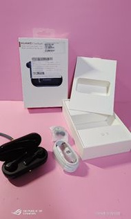 ☎️52006000、問題陳列貨品、HUAWEI FreeBuds 3i、多功能藍牙耳機/跟充線/耳塞配件(黑色) 實物圖片(此耳機只有一邊有聲/不能立體聲/要求不高可正常使用)