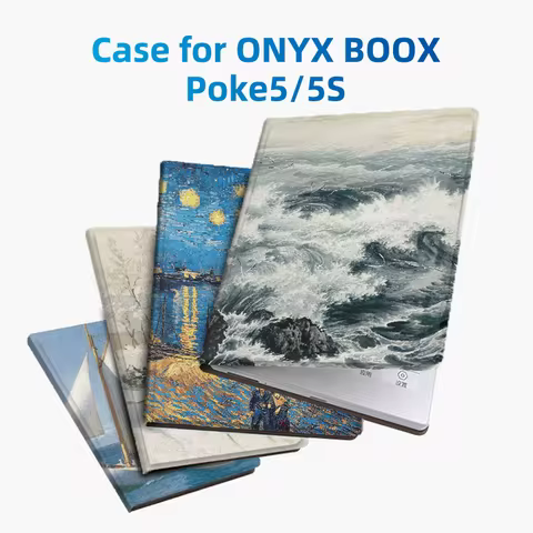 Cover For Onyx BOOX Go 6 and Poke5 6" E Reader Case with Ultra Thin Magnetic Smart Tablet Skin Auto 