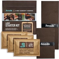 Boveda Music Large Starter Kit - (3) 49% RH Standard Boveda - Ideal Two-Way Humidty Control for MOST