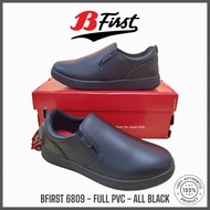 Bata B-First Women Black School Shoes 589-6809 | Kasut Sekolah Hitam Bata B-First Women Slip Ons