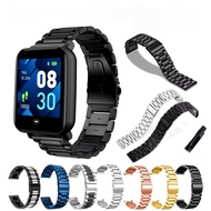 Stainless Steel Strap for Actxa Tempo 5C 4C Metal Band for Axtro Fit 4 3 Smart Fitness Tracker Sigap