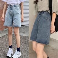 919JEANS Korean Style High Waist Ripped Fashion Jeans Shorts