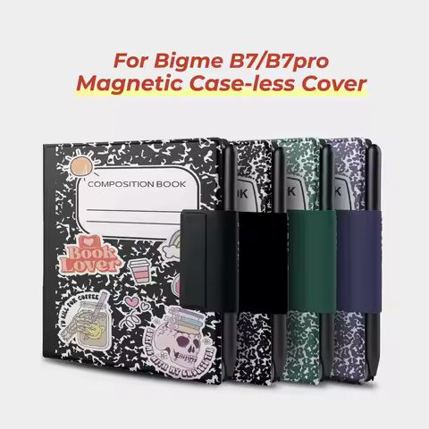 Twosheep Magnetic Case for Bigme B7 Bigme B7pro 7 Inch Frameless Ultra Slim Auto Sleep Wake Classic 