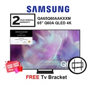 Samsung 65'' TV QA65Q60AAKXXM 65 Q60A QLED 4K Smart TV (FREE Tv Bracket)
